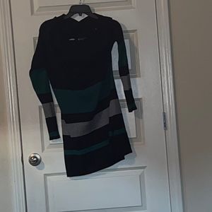 Gently used cowl neck off shoulder sweater from f2f.